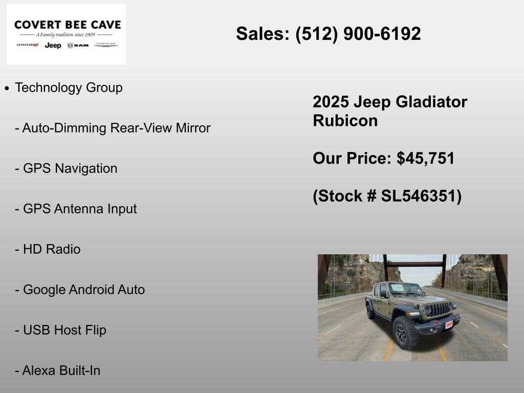 2025 Jeep Gladiator