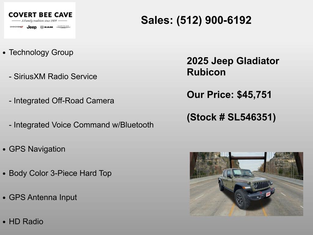 2025 Jeep Gladiator