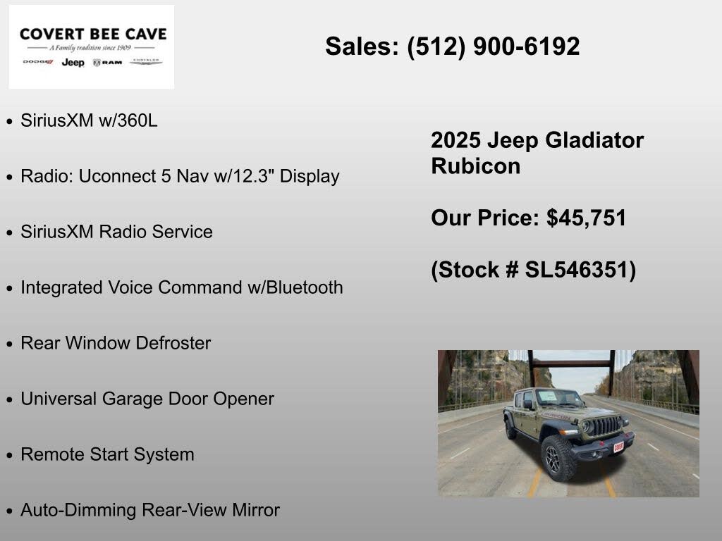 2025 Jeep Gladiator