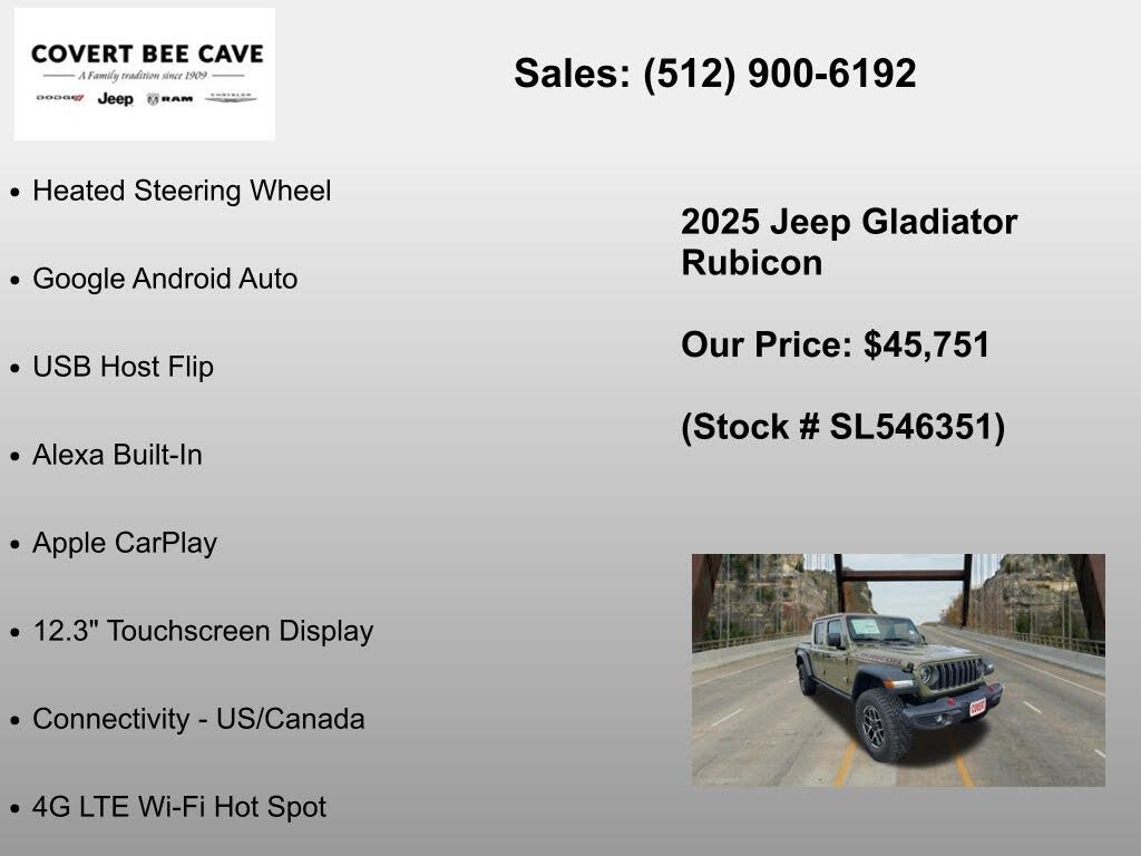 2025 Jeep Gladiator