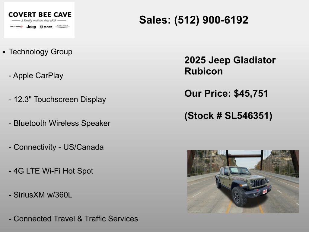 2025 Jeep Gladiator