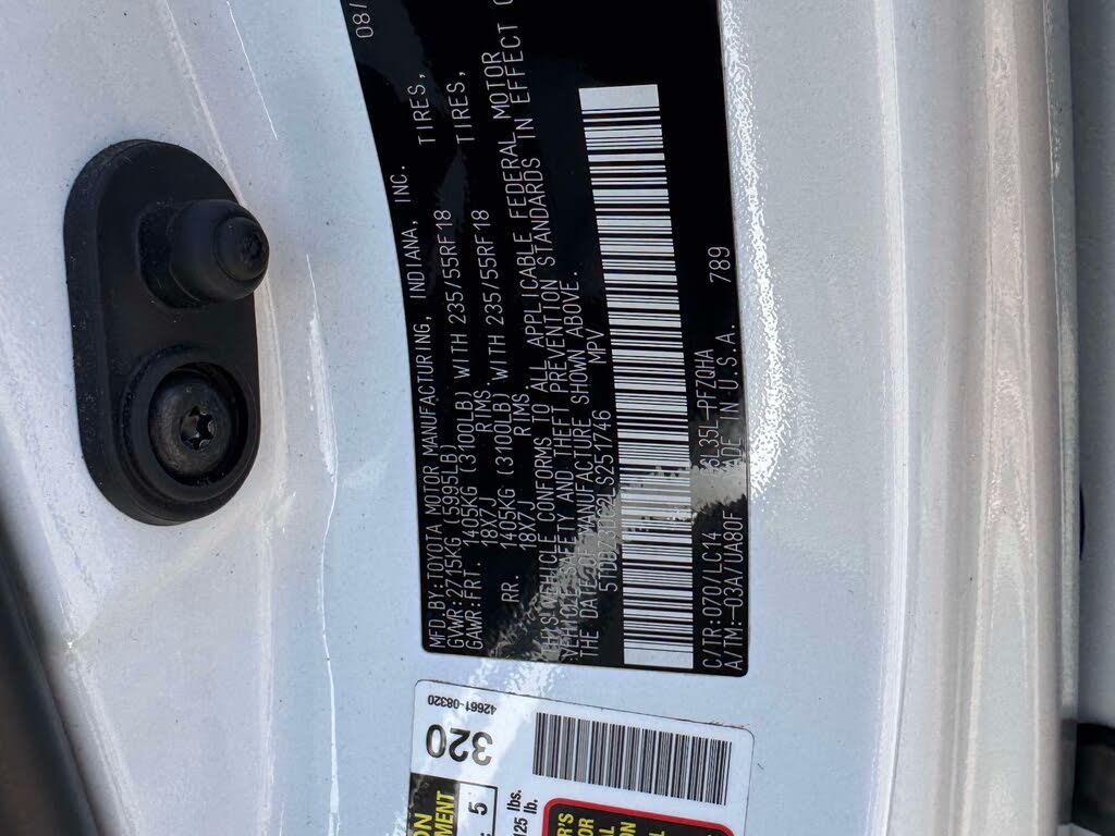 2020 Toyota Sienna