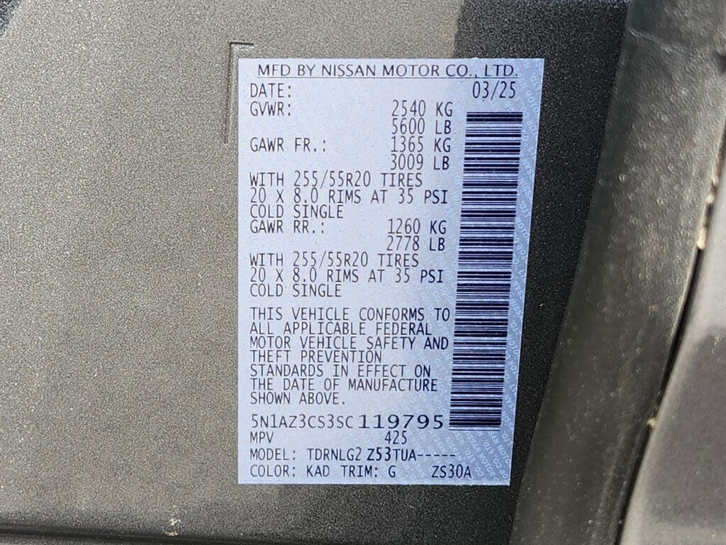 2025 Nissan Murano