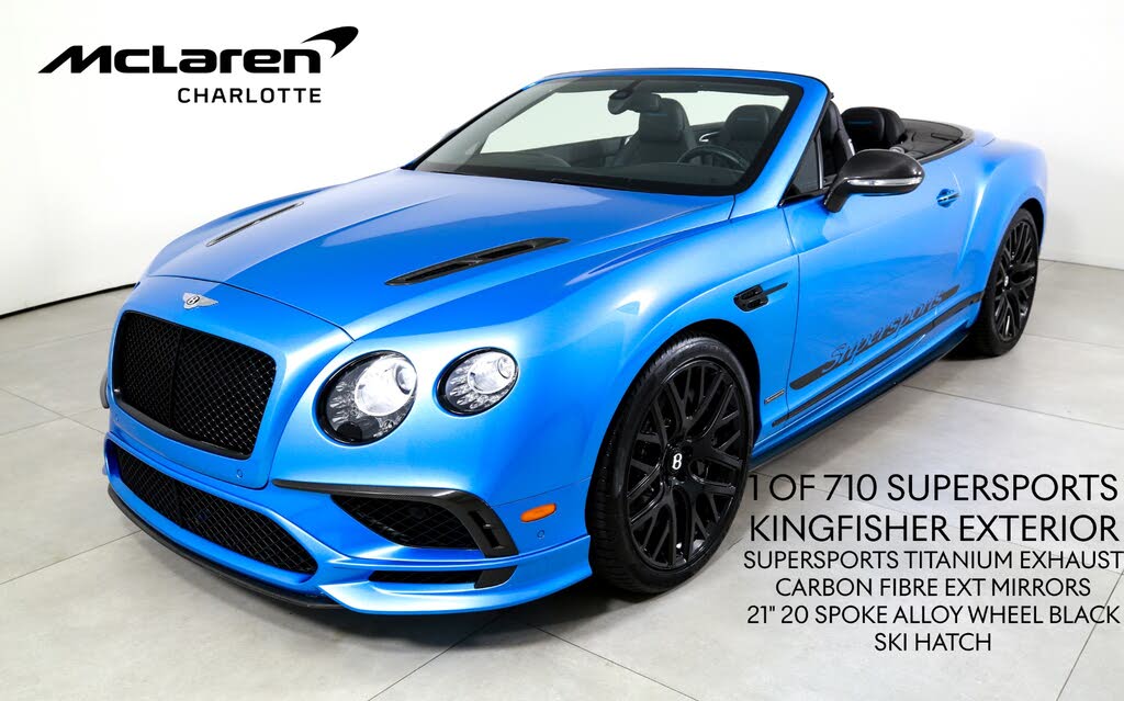 Bentley Continental Supersports Gen II Convertible